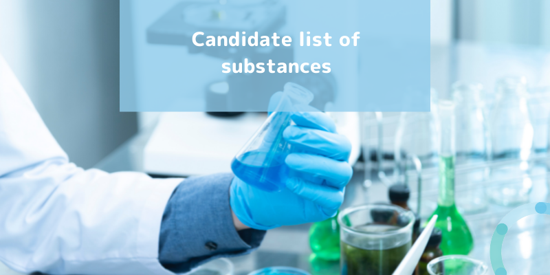 Candidate list of substances