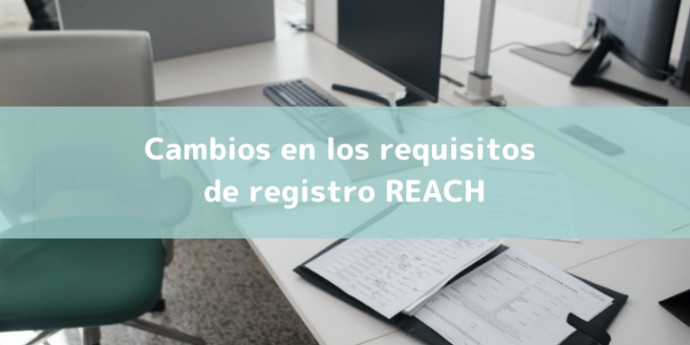 Modificaciones REACH